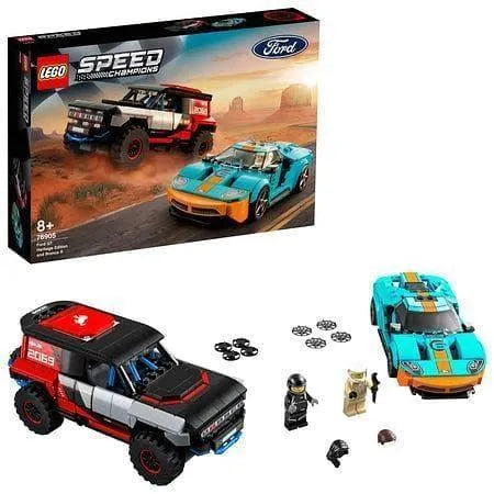 LEGO Ford GT Heritage Edition and Bronco R 76905 Speed Champions LEGO SPEEDCHAMPIONS @ 2TTOYS | Official LEGO shop😊🥰 LEGO €. 69.99