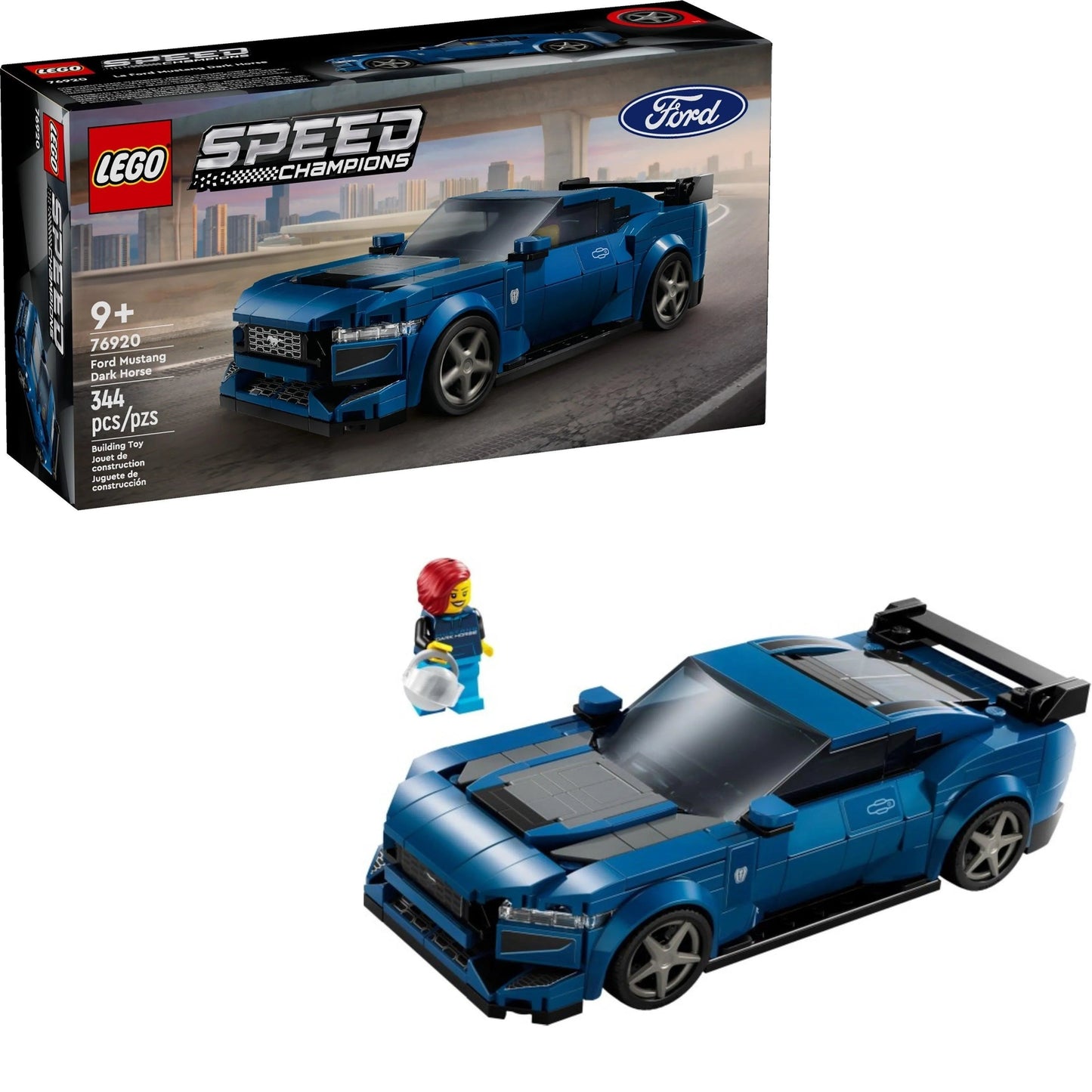 LEGO Ford Mustang Dark Horse 76920 Speedchampions LEGO Speedchampions @ 2TTOYS | Official LEGO shop😊🥰 LEGO €. 26.99