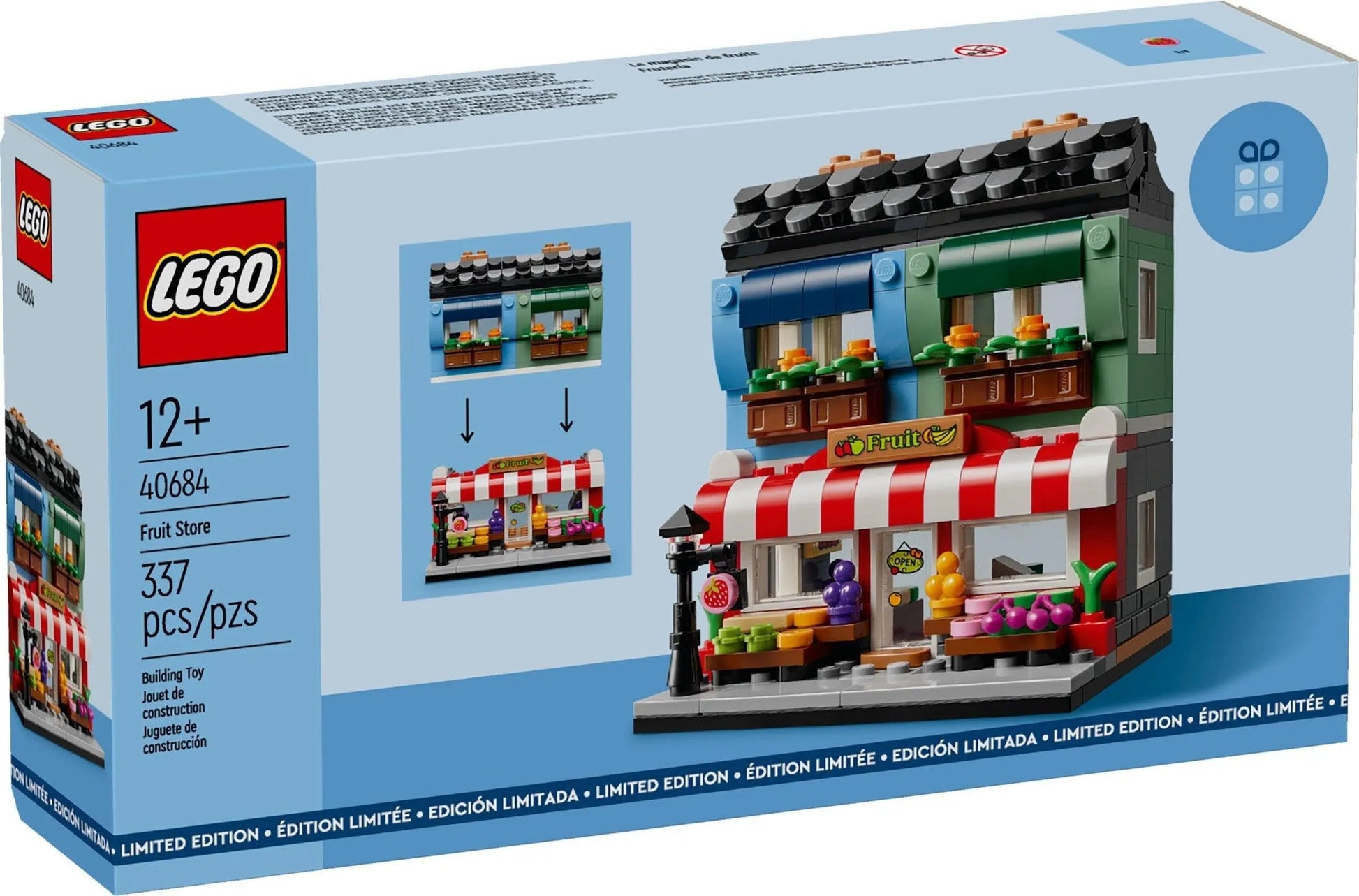 LEGO Fruitwinkel 40684 Creator LEGO CREATOR @ 2TTOYS | Official LEGO shop😊🥰 2TTOYS €. 16.49