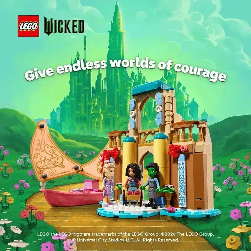LEGO Glinda, Elphaba & Nessarose at Shiz Uni 75681 Wicked wick @ 2TTOYS | Official LEGO shop😊🥰 LEGO €. 24.49