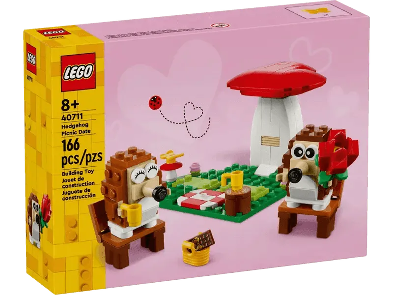 LEGO Hedgehog Picnic Date 40711 Creator LEGO Creator @ 2TTOYS | Official LEGO shop😊🥰 LEGO €. 12.49