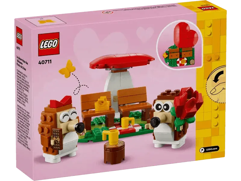 LEGO Hedgehog Picnic Date 40711 Creator LEGO Creator @ 2TTOYS | Official LEGO shop😊🥰 LEGO €. 12.49