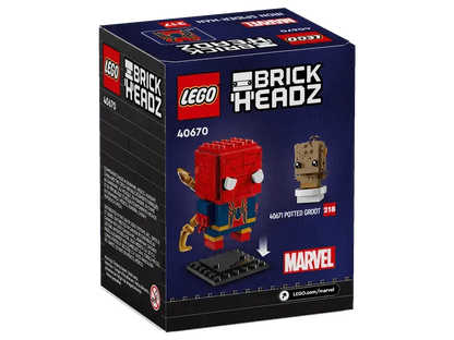 LEGO Iron Spider-Man Figure 40670 Brickheadz LEGO BRICKHEADZ @ 2TTOYS | Official LEGO shop😊🥰 LEGO €. 9.99