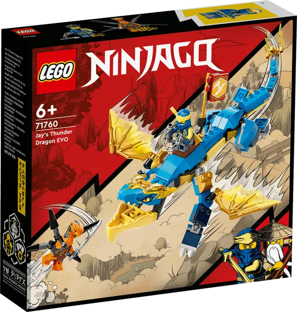 LEGO Jay's Thunder Dragon EVO 71760 Ninjago LEGO NINJAGO @ 2TTOYS | Official LEGO shop😊🥰 LEGO €. 16.98