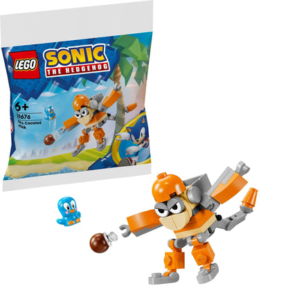 LEGO Kiki's Coconut Attack 30676 Sonic LEGO Sonic @ 2TTOYS | Official LEGO shop😊🥰 2TTOYS €. 9.99