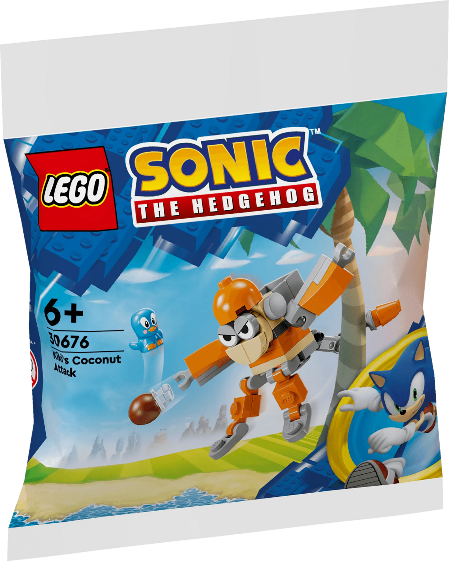 LEGO Kiki's Coconut Attack 30676 Sonic LEGO Sonic @ 2TTOYS | Official LEGO shop😊🥰 2TTOYS €. 9.99