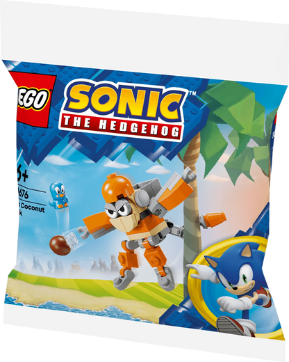 LEGO Kiki's Coconut Attack 30676 Sonic LEGO Sonic @ 2TTOYS | Official LEGO shop😊🥰 2TTOYS €. 9.99