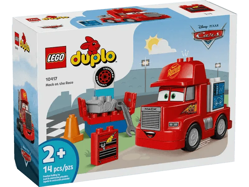 LEGO Mack at the race 10417 Disney LEGO DUPLO @ 2TTOYS | Official LEGO shop😊🥰 LEGO €. 19.99