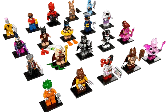 LEGO Minifigures - The LEGO Batman Movie Series - Complete 71017 Minifiguren (20 stuks) LEGO MINIFIGUREN @ 2TTOYS | Official LEGO shop😊🥰 LEGO €. 84.99