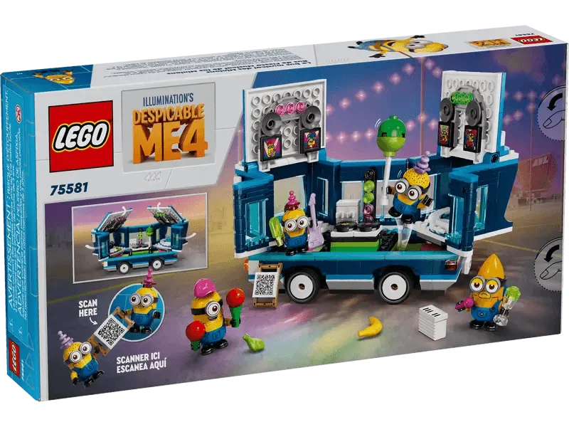 LEGO Muzikale feestbus van de Minions 75581 Minions (Pre-Order: verwacht eind mei) LEGO MINIONS @ 2TTOYS LEGO €. 33.99
