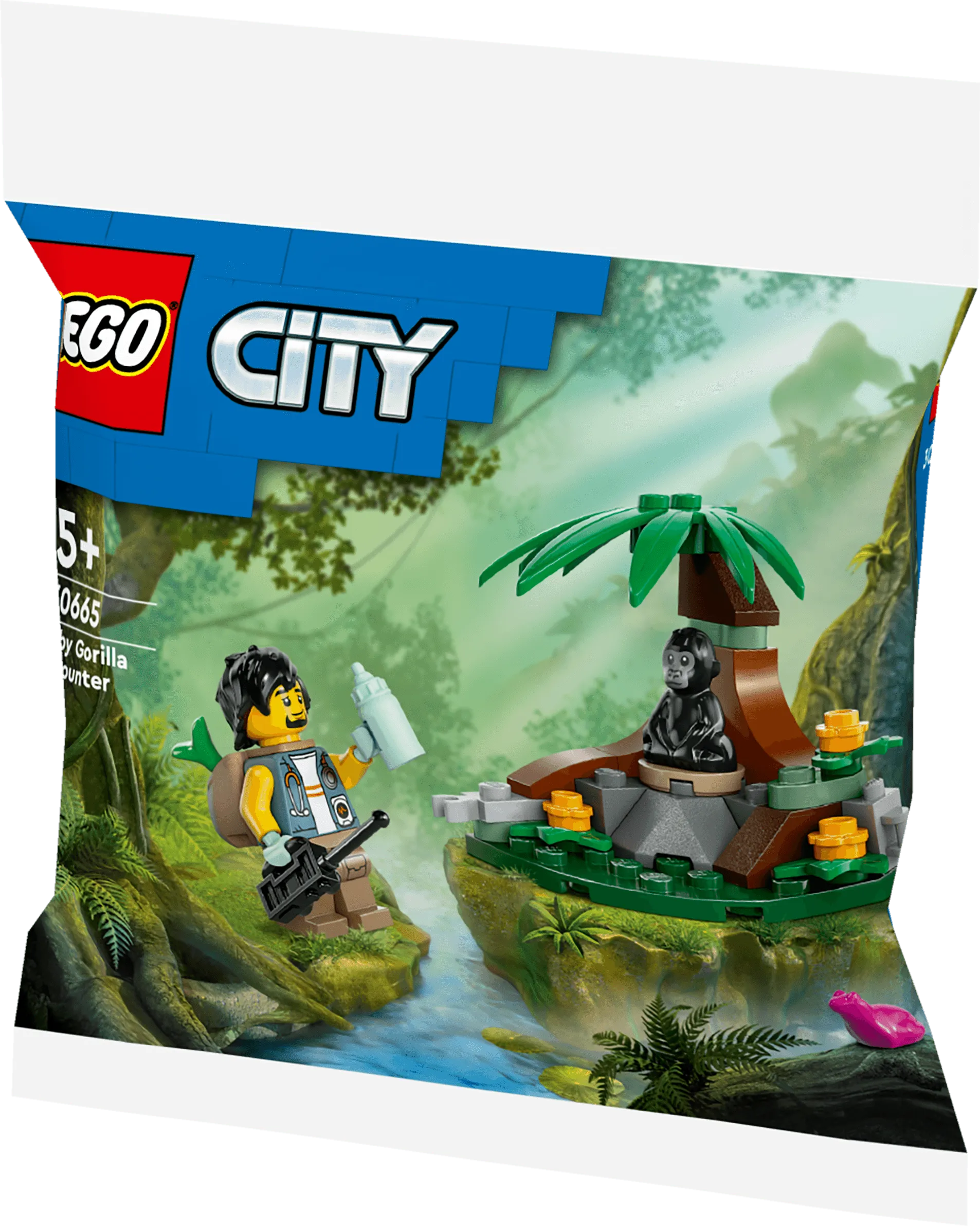 LEGO Ontmoeting met de babygorilla 30665 City LEGO CITY @ 2TTOYS | Official LEGO shop😊🥰 LEGO €. 3.49