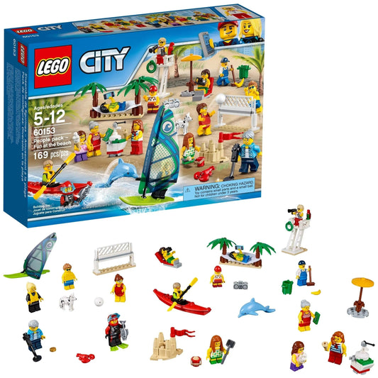 LEGO People Pack - Fun at the Beach 60153 City | 2TTOYS ✓ Official shop<br>
