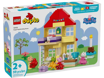 LEGO Peppa Pig Birthday House 10433 DUPLO @ 2TTOYS | Official LEGO shop😊🥰 2TTOYS €. 38.49