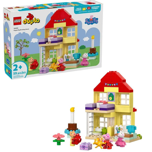 LEGO Peppa Pig Birthday House 10433 DUPLO | 2TTOYS ✓ Official shop<br>