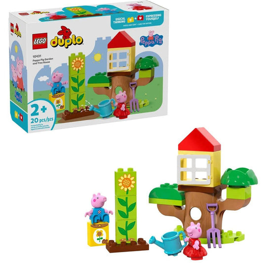 LEGO Peppa Pig Garden and Tree House 10431 DUPLO | 2TTOYS ✓ Official shop<br>