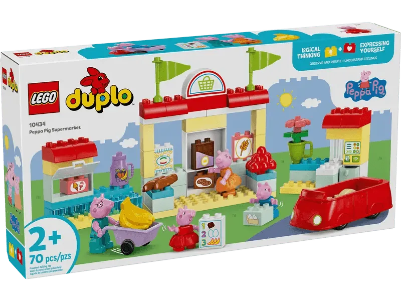 LEGO Peppa Pig Supermarket 10434 DUPLO @ 2TTOYS | Official LEGO shop😊🥰 2TTOYS €. 59.48
