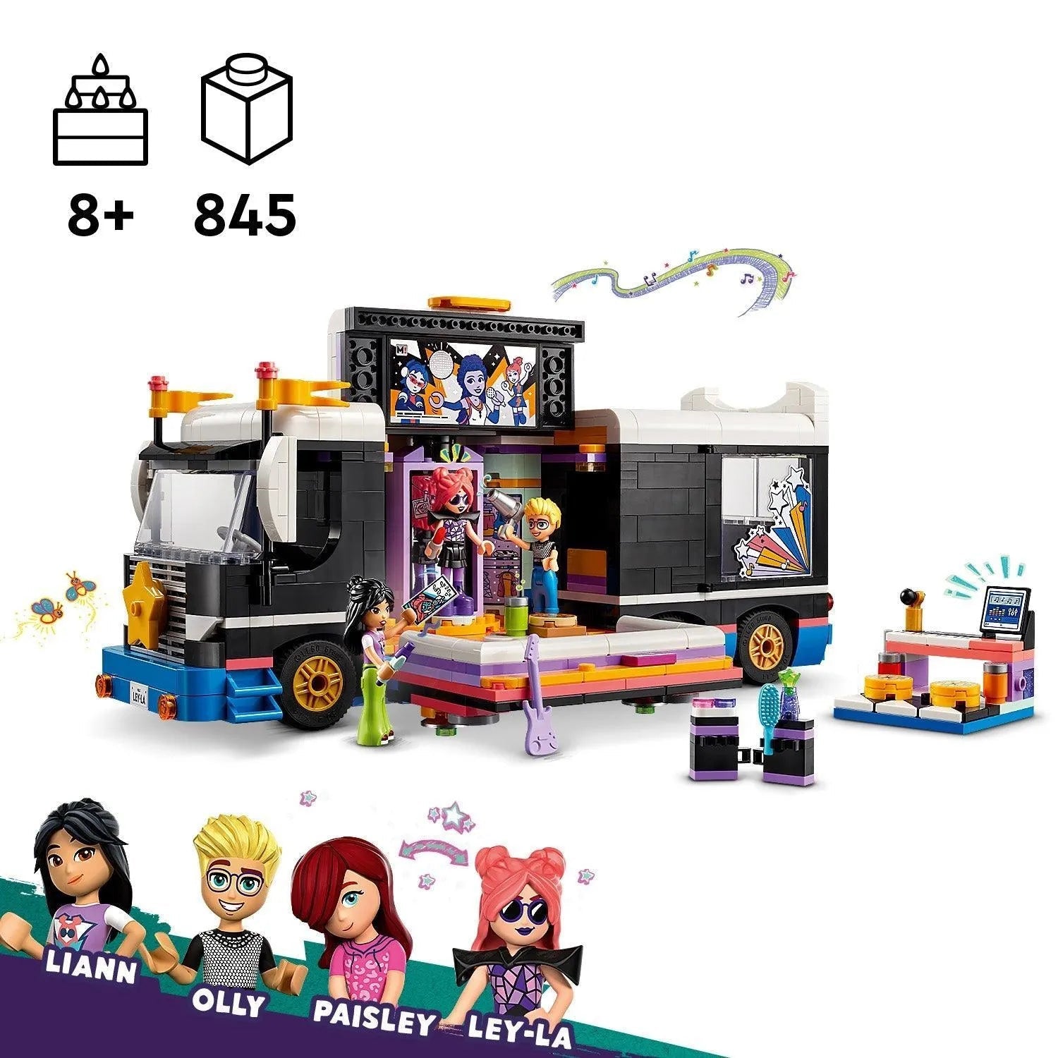 LEGO Pop Star Music Tour Bus 42619 Friends LEGO FRIENDS @ 2TTOYS LEGO €. 84.99