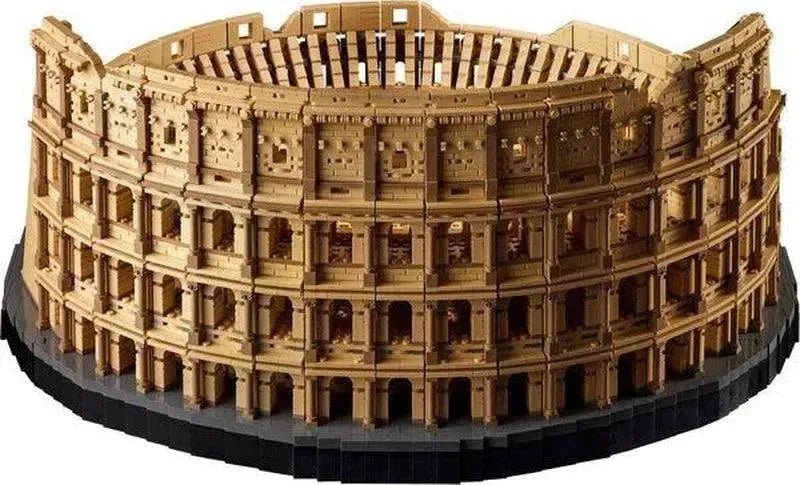 LEGO Creator Expert 10276 Roman Colosseum LEGO set featuring detailed architectural design in beige