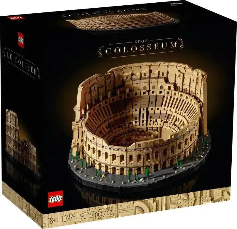 LEGO Creator Expert set 10276 Roman Colosseum LEGO model with detailed architecture features