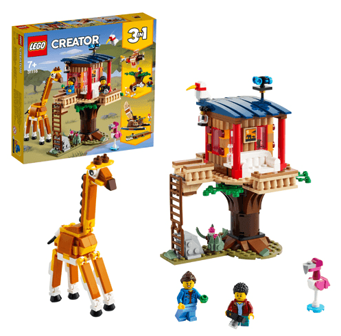 LEGO Safari Wildlife Tree House 31116 Creator 3-in-1 | 2TTOYS ✓ Official shop<br>