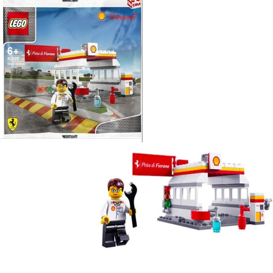 LEGO Shell Gas Station 40195 Speedchampions | 2TTOYS ✓ Official shop<br>