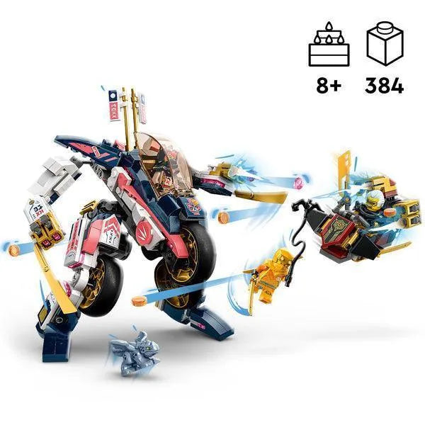LEGO Sora's Transforming Mech Bike Racer 71792 Ninjago LEGO NINJAGO @ 2TTOYS | Official LEGO shop😊🥰 LEGO €. 40.98