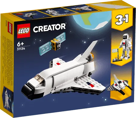 LEGO Space Shuttle with astronaut 31134 Creator 3 in 1 Bouwsets @ 2TTOYS | Official LEGO shop😊🥰 LEGO €. 9.99