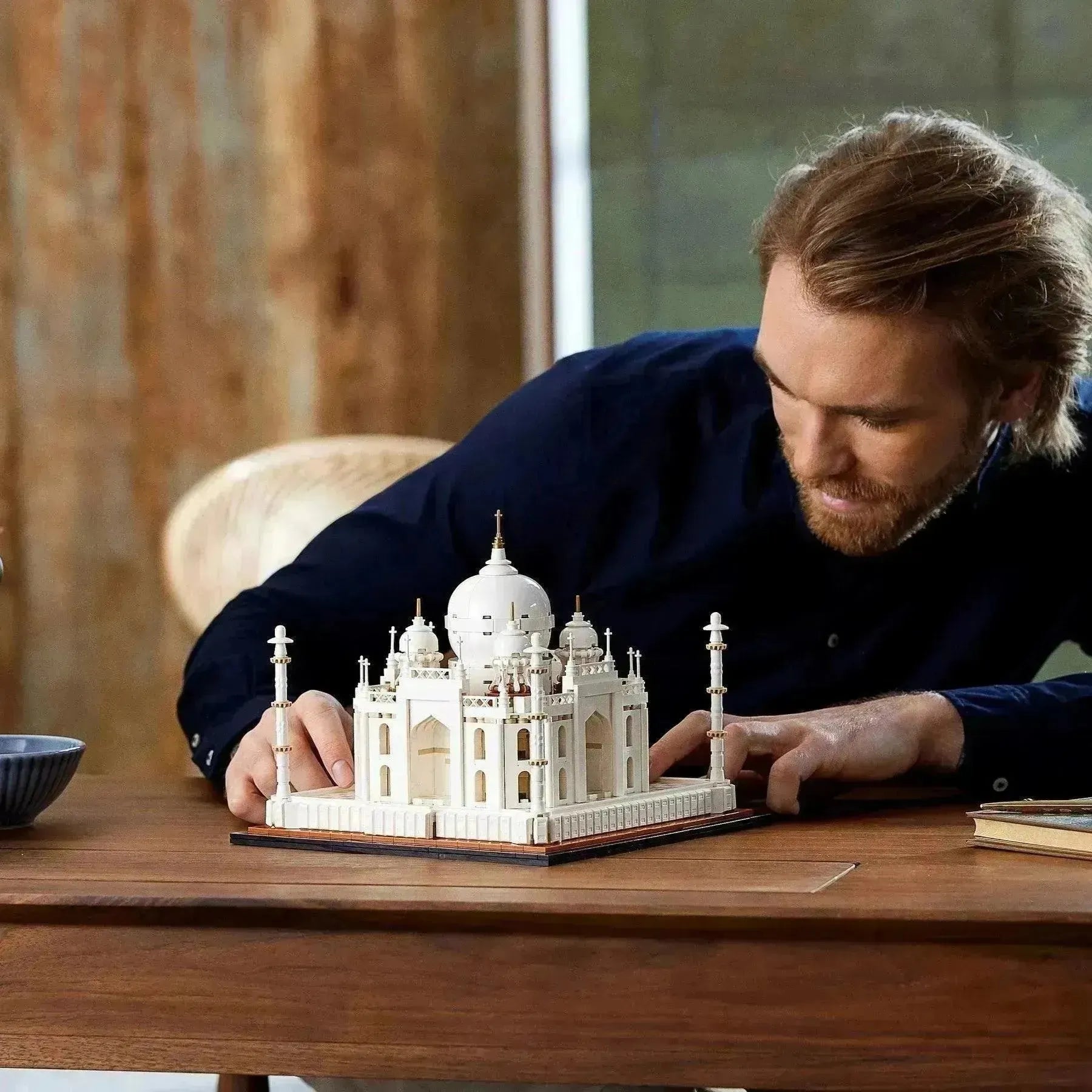 LEGO Architecture Taj Mahal Model Kit with intricate details, perfect for architecture enthusiasts