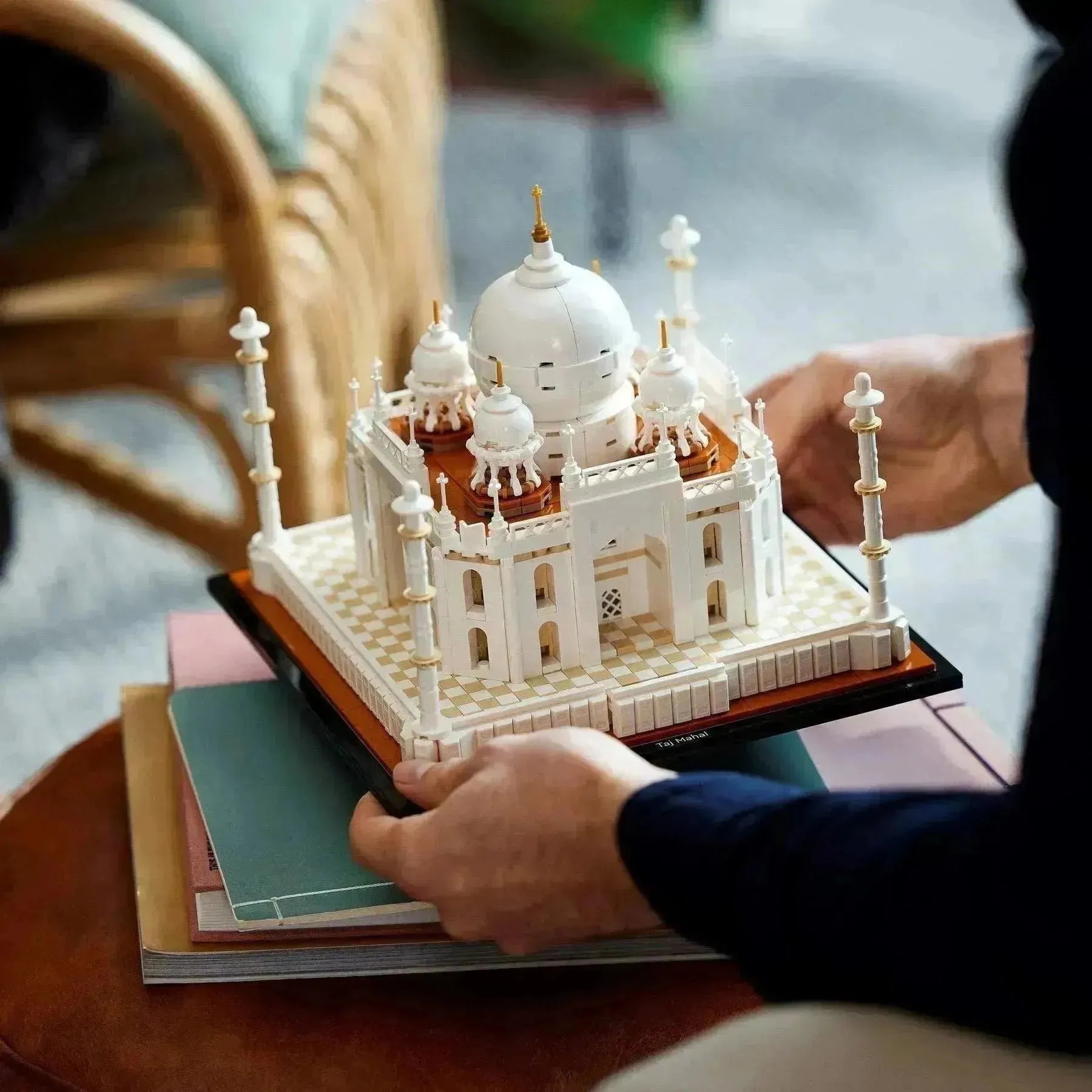 LEGO Architecture Taj Mahal Model with Detailed Design and Minifigures for Architecture Enthusiasts