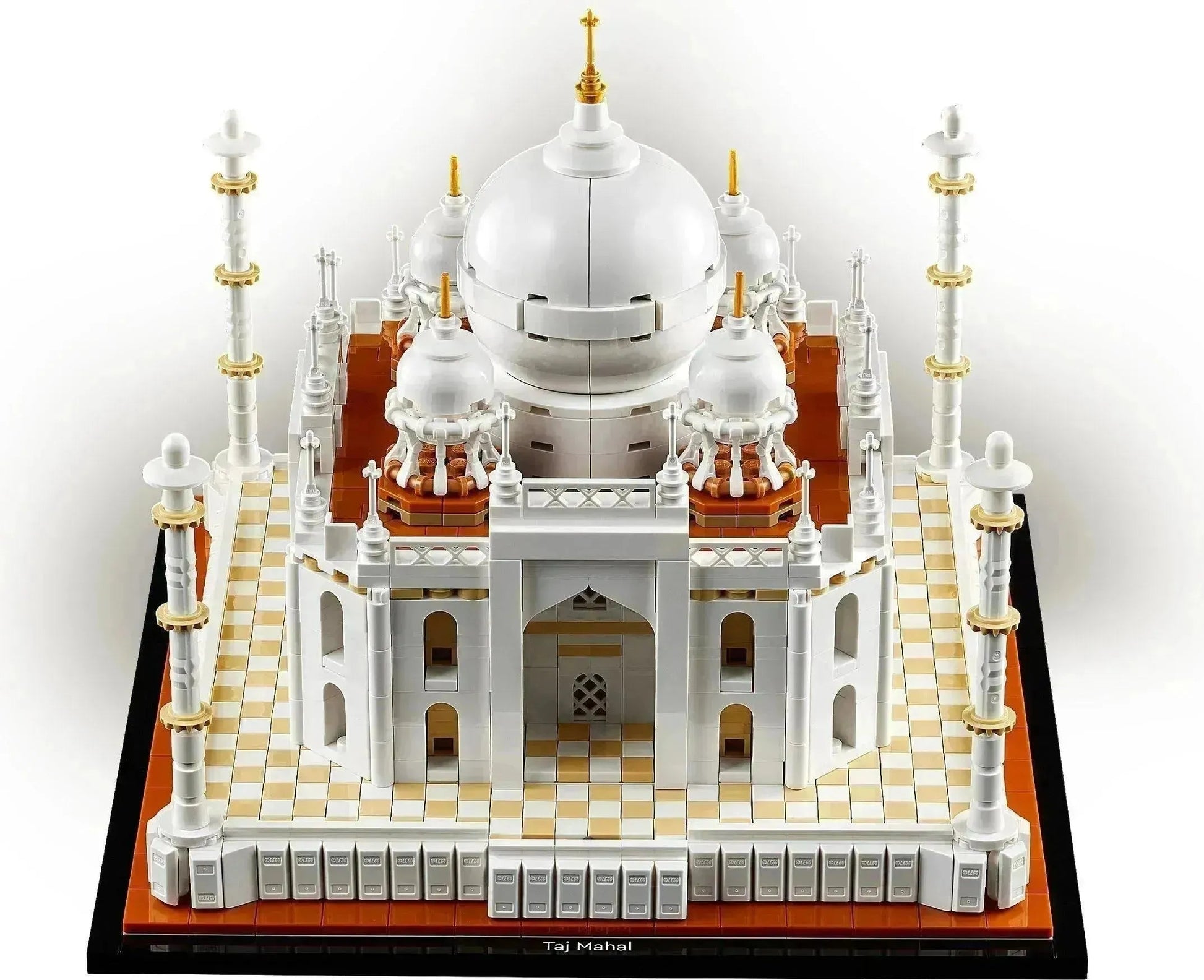 LEGO Architecture Taj Mahal Building Set with Detailed Design and Classic White Colors