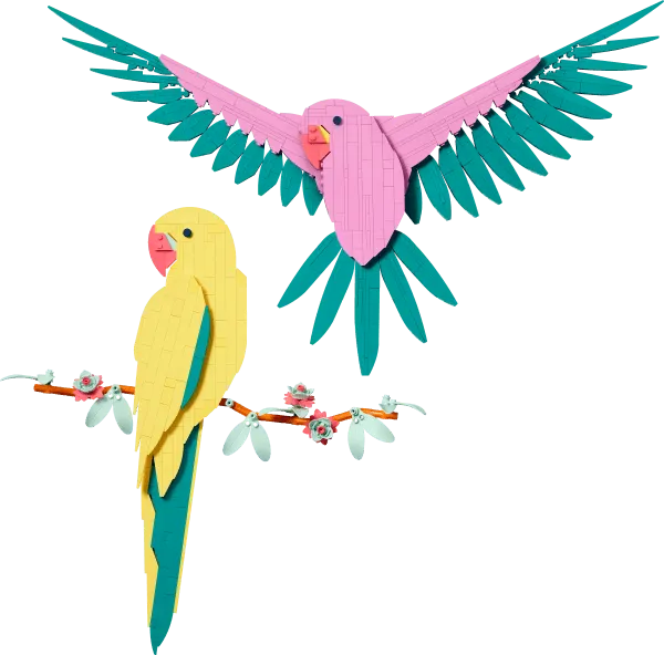 LEGO The Fauna Collection - Macaw Parrots 31211 Art LEGO ART @ 2TTOYS LEGO €. 41.99