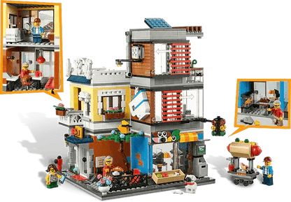 LEGO Townhouse Pet Shop & Café 31097 Creator 3-in-1 LEGO CREATOR @ 2TTOYS | Official LEGO shop😊🥰 LEGO €. 89.99