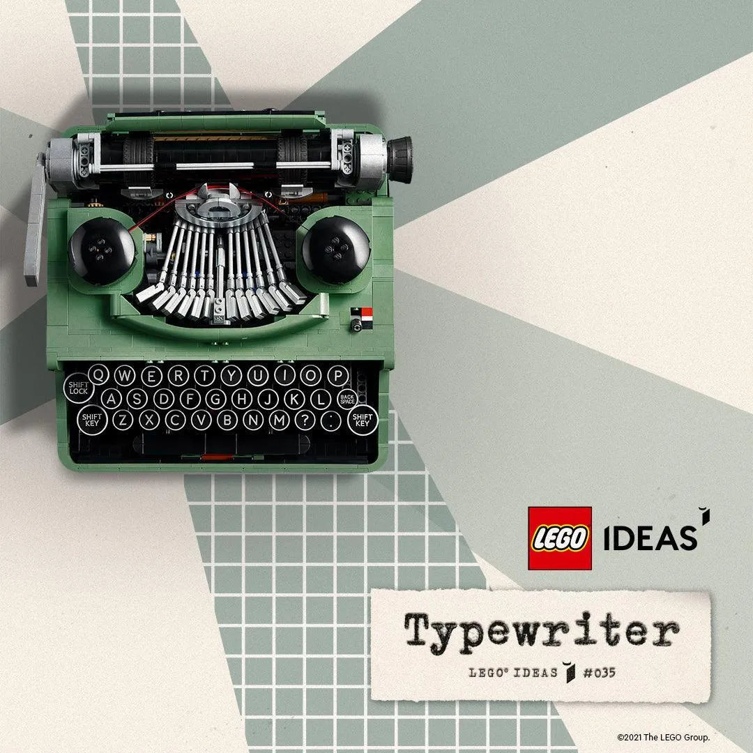 LEGO Typewriter 21327 Ideas LEGO IDEAS @ 2TTOYS | Official LEGO shop😊🥰 LEGO €. 234.99