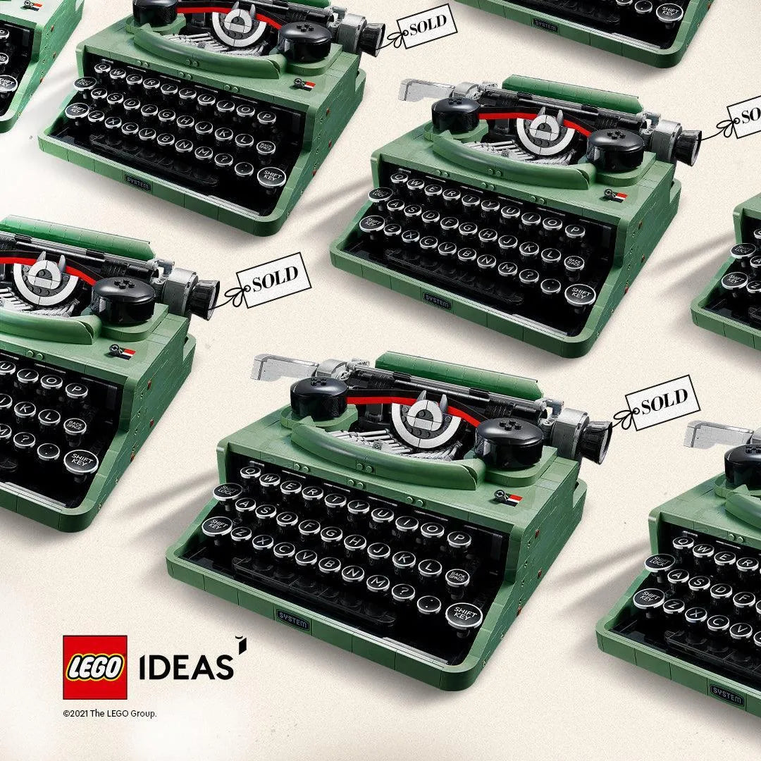 LEGO Typewriter 21327 Ideas LEGO IDEAS @ 2TTOYS | Official LEGO shop😊🥰 LEGO €. 234.99