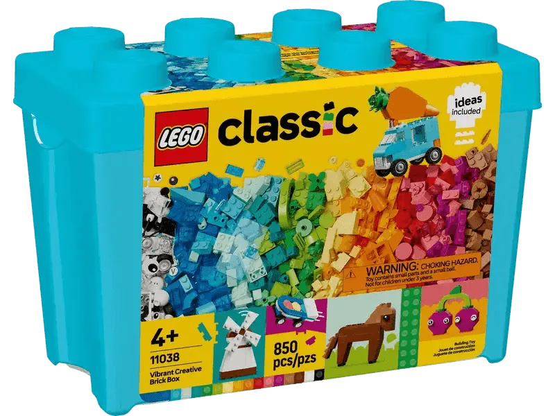 LEGO Vibrant Creative Brick Box 11038 Classic LEGO CLASSIC @ 2TTOYS | Official LEGO shop😊🥰 LEGO €. 59.99