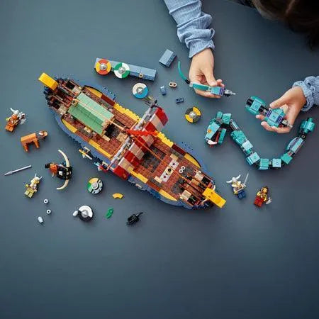 LEGO Viking Ship and the Midgard Serpent 31132 Creator LEGO CREATOR @ 2TTOYS | Official LEGO shop😊🥰 LEGO €. 119.99