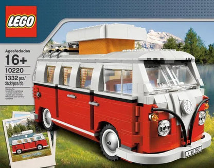 LEGO Volkswagen Transporter Camper Van T1 10220 Creator Expert LEGO CREATOR EXPERT @ 2TTOYS | Official LEGO shop😊🥰 LEGO €. 249.99
