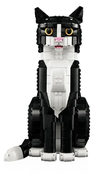 LEGO Zwart-witte Tuxedo kat 21349 Ideas (verwacht) LEGO IDEAS @ 2TTOYS LEGO €. 88.99