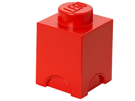 LEGO 1 stud Red Storage Brick 5003566 Gear | 2TTOYS ✓ Official shop<br>