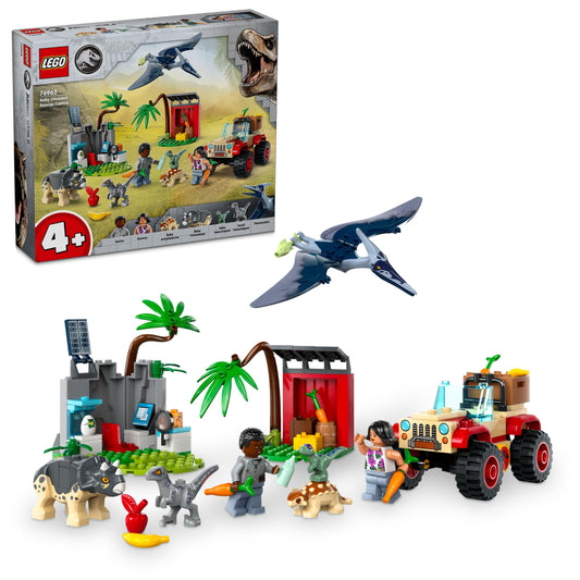 LEGO Baby Dinosaur Rescue Center 76963 Jurassic World | 2TTOYS ✓ Official shop<br>