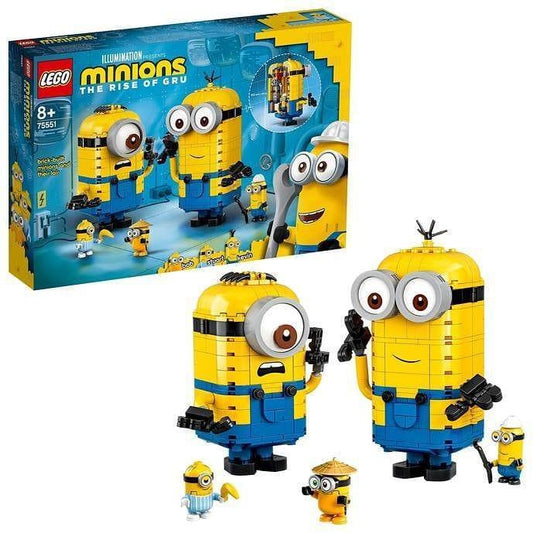 LEGO Brick-built Minions and their Lair 75551 Minions | 2TTOYS ✓ Official shop<br>