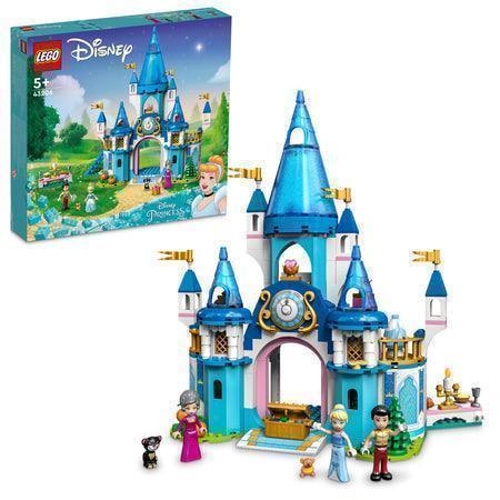 LEGO Cinderella and Prince Charming's Castle 43206 Disney | 2TTOYS ✓ Official shop<br>