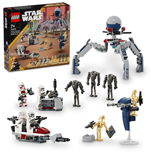 LEGO Clone Trooper and Battle Droid Battle Pack 75372 StarWars | 2TTOYS ✓ Official shop<br>