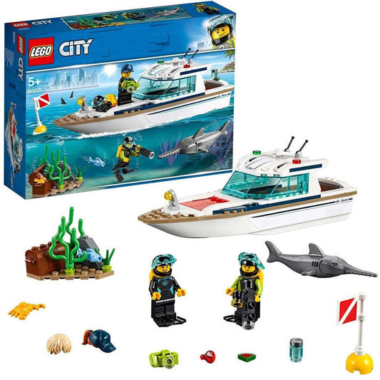 LEGO Diving Yacht 60221 City | 2TTOYS ✓ Official shop<br>