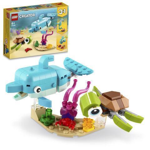 LEGO Dolphin and Turtle 31128 Creator 3-in-1 | 2TTOYS ✓ Official shop<br>
