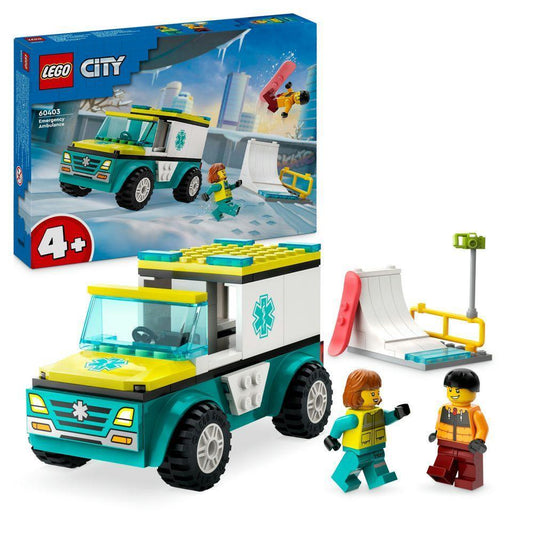 LEGO Emergency Ambulance 60403 City | 2TTOYS ✓ Official shop<br>