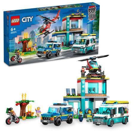 LEGO Emergency Vehicles HQ 60371 City | 2TTOYS ✓ Official shop<br>