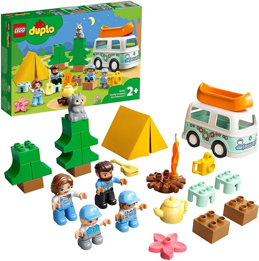 LEGO Family Camping Van Adventure 10946 DUPLO | 2TTOYS ✓ Official shop<br>