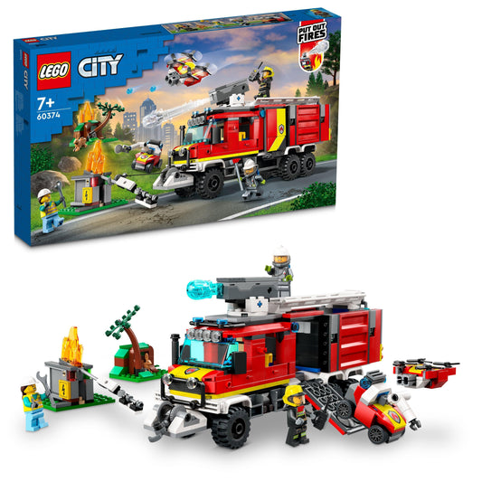 LEGO Fire Command Truck 60374 City | 2TTOYS ✓ Official shop<br>