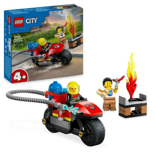 LEGO Fire rescue Motorcycle 60410 City | 2TTOYS ✓ Official shop<br>